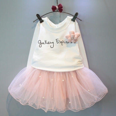 

New Baby Girls Party Tops Tulle Skirt Outfits Set Gown Formal Bridesmaid Dresses