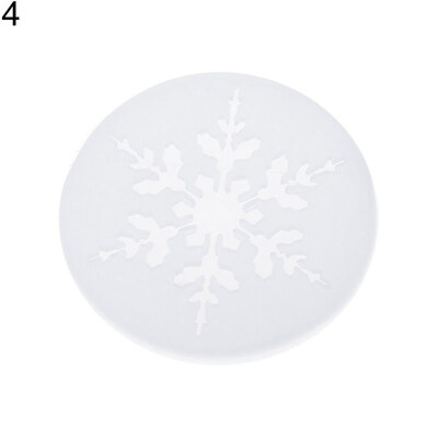 

5Pcs Silicone Christmas Snowflake DIY Mold Bracelet Jewelry Handcraft Mould Tool