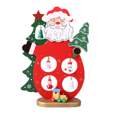 

Toponeto Christmas Tree Small Ornament Mini Painted Christmas Tree Decorations