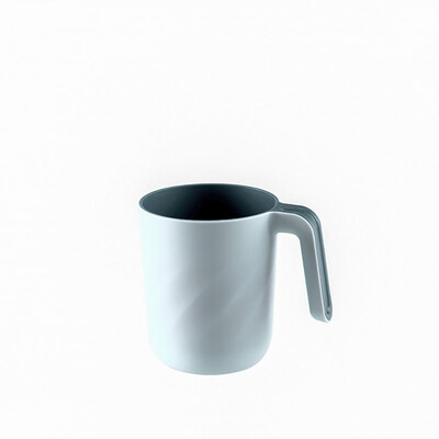 

Toponeto Bathroom Toothbrush Cup Toothpaste Holder Straw Cup Drinking Wash Gargle Cup