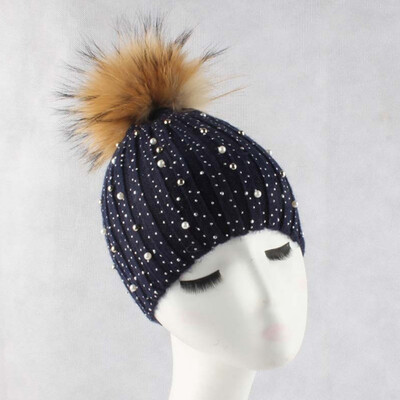 

Tailored Fashion Women Casual Thermal Woolen Hat Knitted Hat Bucket Hat Bucket Hat Cap