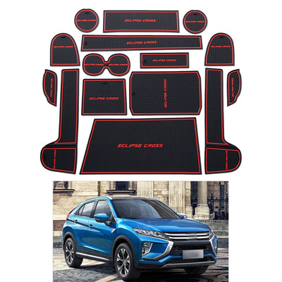 

15pcsset Gate Slot Pad Car Interior Door Cup Holder Groove Nonslip Mat Replacement For Mitsubishi Eclipse Cross