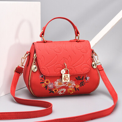 

2019 spring&summer new womens bag handbag Korean version of the simple pillow bag cool tide shoulder bag Messenger bag