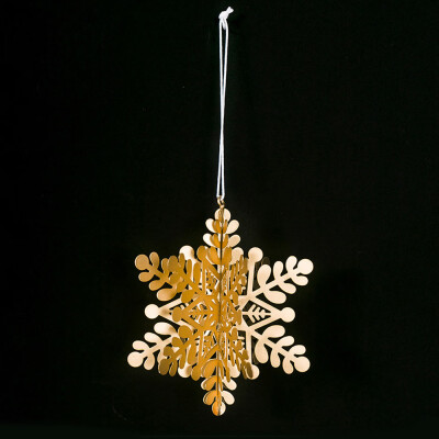 

Hanging Snowflake Pendant Cutout Hollow Home Christmas Tree Ornament DIY Display