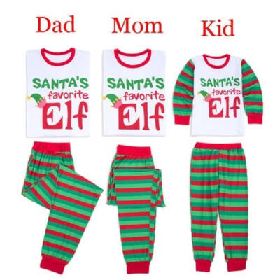 

Santa´s Favorite ELF Family Matching Christmas Sleepwear Nightwear Pyjamas