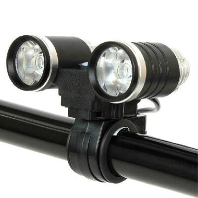 

Ultra Bright 240LM 2 LED Bicycle Light Headlight Bike Headlamp Torch Outdoor Night Fishing Hunting Camping Cycling