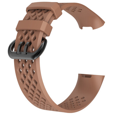 

〖Follure〗New Fashion Sports Breathable Silicone Bracelet Strap Band For Fitbit Charge 3