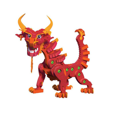 

Tailored 3D EVA Puzzle Handsome Dinosaur Model DIY Gadget Blocks Building Toy Gift