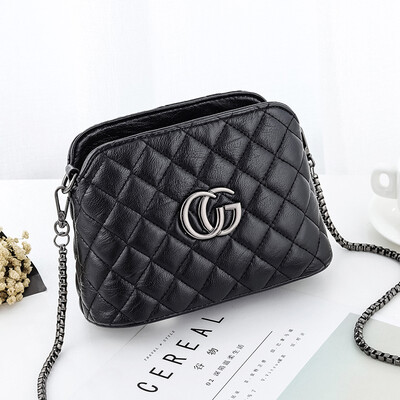 

LadiesBag with Slant Bag Womens Bag in Korean Edition Fashionable Baitao Linger Bag Single Shoulder Womens Bag Chain Bag