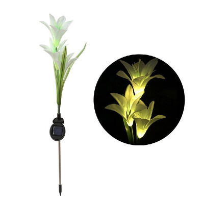 

Outdoor LED Path Lamp Solar Garden Stake Lights Garden Solar Powered Flower Decorative Lights