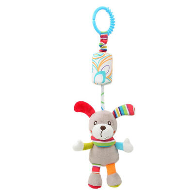 

Cartoon Infant Plush Baby Toy Bed Wind Chimes Bed Hanging Rattles Toys Doll