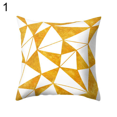 

Heart Triangle Geometric Pattern Pillow Case Cushion Cover Sofa Car Cafe Decor