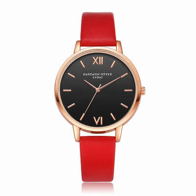 

Lvpai P082-R Women Metal Band Fashion Quartz Watch Golden Tone