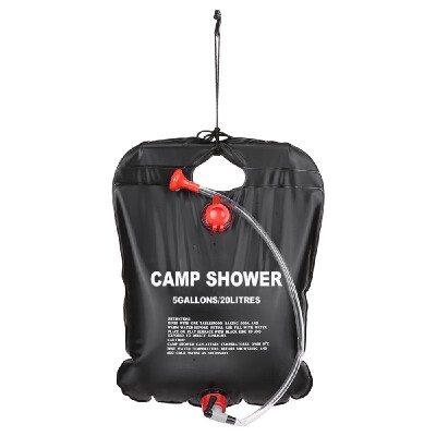 

Outdoor Shower Bathing Bag Portable Solar Heated Shower Bag Traveling Hiking Climbing Pet Cleaning