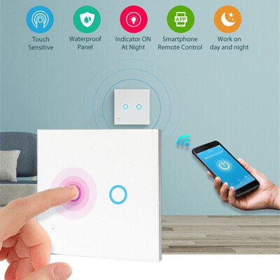 

〖Follure〗Light Smart Switch WiFi Wireless Remote Control Wall Switch With Alexa Google EU