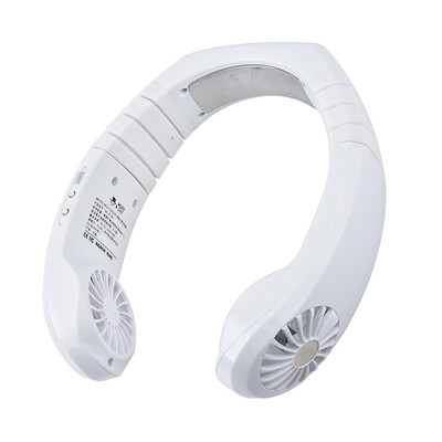 

Siaonvr USB Physical Cooling Travel Hanging Neck Cooler Earphone Design Sport Smart Fan