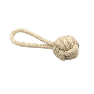 

Gobestart Pet Dog Chews Cotton Rope Knot Ball Grinding Teeth Odontoprisis Toy