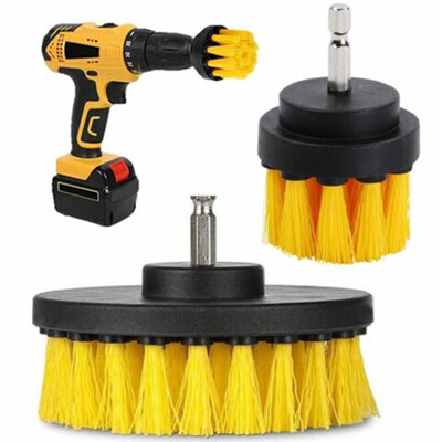 

Power Scrubber Drill Brush Set Cleaner Spin Bathroom Tub Shower Tile Grout Wall