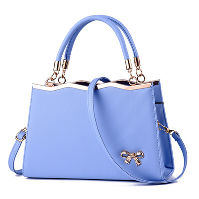 

Handbag handbag 2019 new ladies bag bow fashion lady cute wind single shoulder Messenger bag