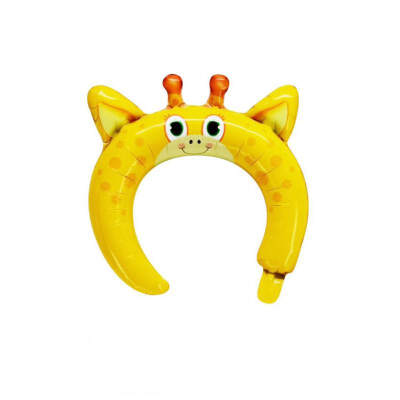 

New Hot 5 Pcslot Foil Balloon Cute Cartoon Animals Party Balloon Hair Hoop Party Favor For Kids Home Party Festival Ballon Decor