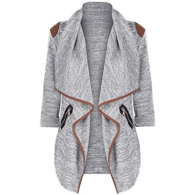 

Fashion Women Long Sleeve Cardigan Casual Lapel Blazer Suit Jacket Coat Outwear