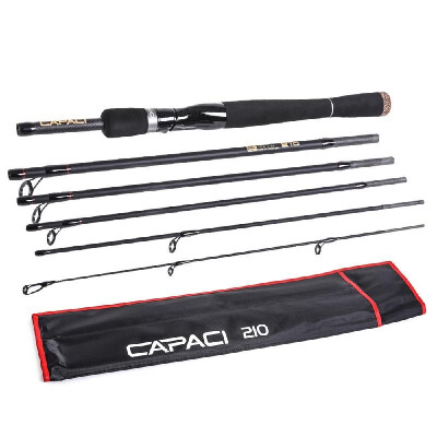 

21m 24m 6 Sections Carbon Spinning Casting Fishing Rod Lure Fishing Rod Hand Pole Fishing Tackle
