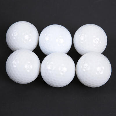 

Greensen 6 Pcs LED Flashing Light Up Blink Glow in the Dark Long Lasting Night Golf Two-layer Balls