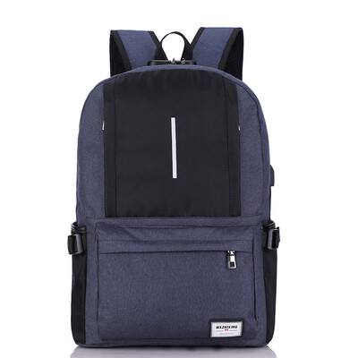 

Oxford cloth backpack male business travel bag usb charging large capacity multi-function backpack laptop bag