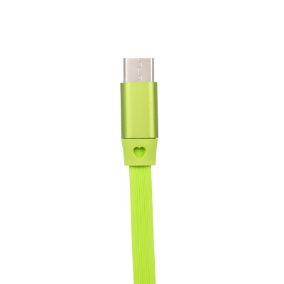 

3-in-1 Noodle Design Charging Cable Data Cable MicroUSB Type-C Lightening Charge Data Transfer Cable for iPhone Android Samsung Xi