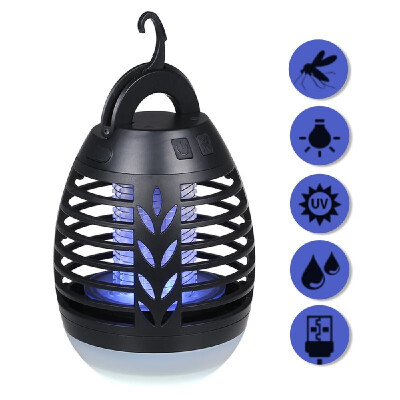 

2-In-1 Insect Killer Mosquito Killer Lamp Camping Lamp Electric Flytrap LED Lantern IP66 Waterproof Portable Insect Lamp Tent Lamp