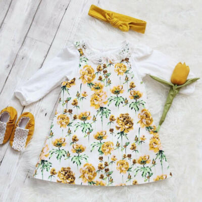 

3PCS Flower Girls Princess Summer Dress Kids Baby Party Causal Tutu Outfits Set