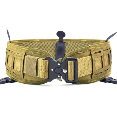 

Multifunctional Cummerbund with Tactical Quick Release Belt Military Waist Band for Outdoor Training Military Combat Hunting