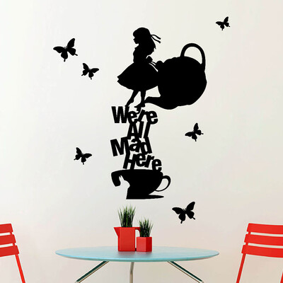 

〖Follure〗Were All Angry Here Removable Art Vinyl Mural Home Room Decor Wall Stickers