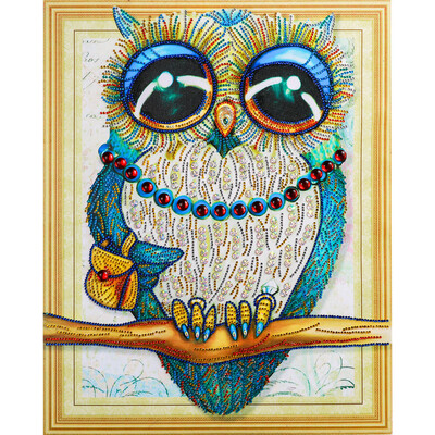 

Gobestart Special Shaped Diamond Painting DIY 5D Partial Drill Cross Stitch Kits Crystal R