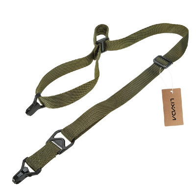 

Lixada Military Tactical Safety Two Points Outdoor Belt Sling Adjustable Strap