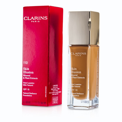 

CLARINS - Skin Illusion Natural Radiance Foundation SPF 10 - 113 Chestnut 402731 30ml1oz