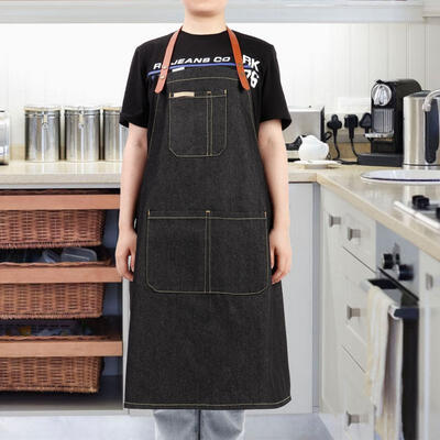

Greensen Waterproof Oilproof Adults Kitchen Cotton Apron Chef BBQ Cooking Baking Catering