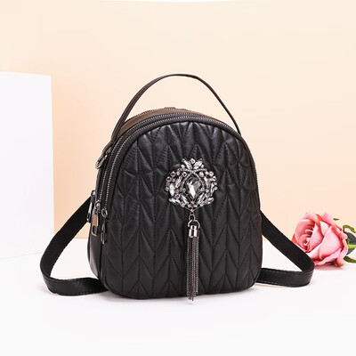 

New fashionable Korean version of double-shoulder ladiesbag with one shoulder&one shoulder inclined bag with INS mini-ladies
