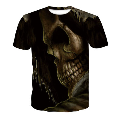 

Men\s Summer 3D Short Sleeve Digital Print T-Shirt