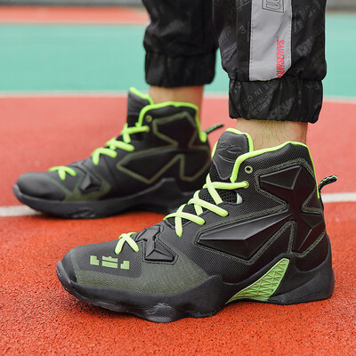 

High-top basketball shoes mens boots couples shoes breathable wear sports shoes