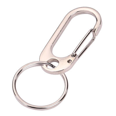 

Outdoor Camping Zinc Alloy Carabiner Snap Hook Keychain Survival Travel Kit