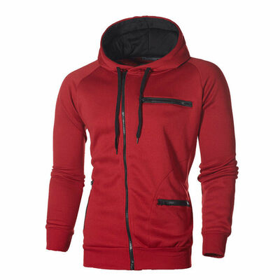 

Mens Hoodie Warm Hooded Sweatshirt Coat Tops Jacket Outwear Jumper Sweater