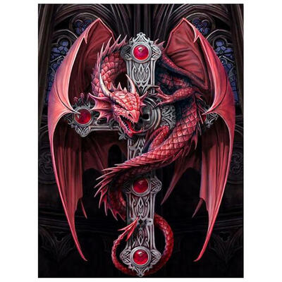 

5D DIY Full Drill Diamond Painting Dragon Cross Stitch Embroidery Mosaic