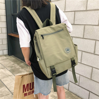 

Japanese school bag womens ulzzang womens Korean high school womens Korean high school retro street students double-shoul