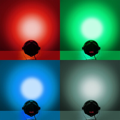 

Gobestart 18W 12LEDs Colorful PAR Stage Light by DMX512 8CH for Disco Bar Party Stage