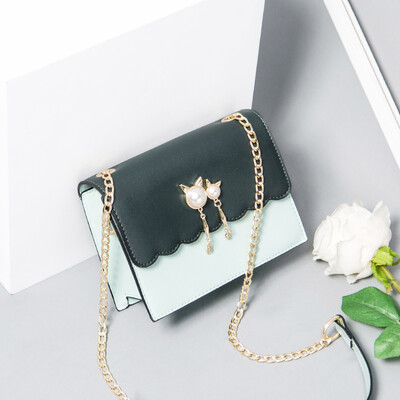 

Summer Ins Hand-held Ladies Up-to-date Korean Version Baitao Chain Single Shoulder Slant Bag Fashion