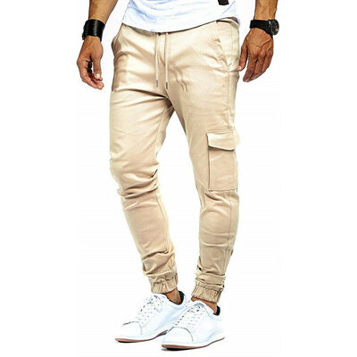 

Mens Sport Pants Long Trousers Tracksuit Gym Fitness Workout Joggers Sweatpants
