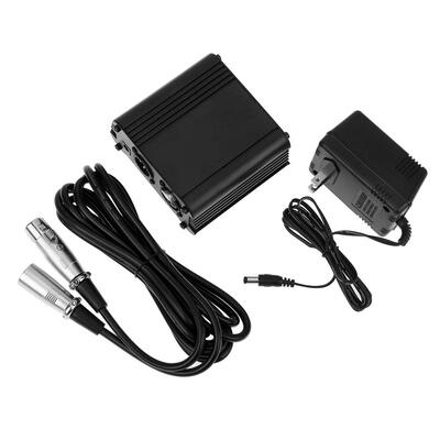

48V Microphone Phantom Power Supply 25M82ft XLR Cable Line