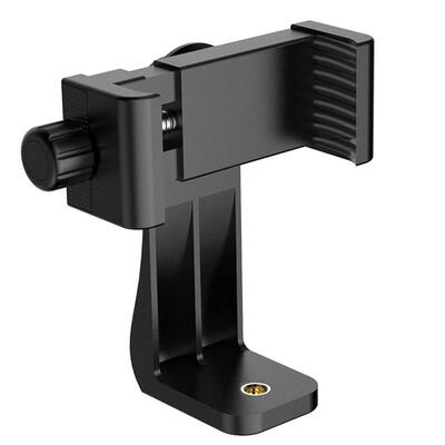 

Tripod Mount Phone Clip Vertical Bracket 360 Degree Rotating Tripod Adapter