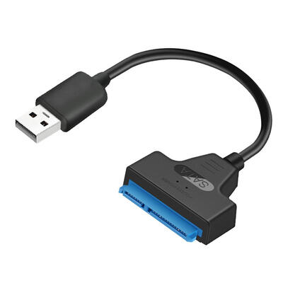 

USB 20 to SATA 22pin Adapter Converter Cable for 25in HDD SSD Hard Drives